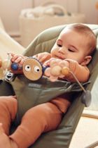 BabyBjörn, Bliss Woven, Petal Quilt, leżaczek, ciemnozielony