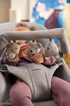 BabyBjörn, Soft Friends, zabawka do leżaczka, neutrals