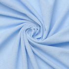 BabyMatex, prześcieradło z gumką, frotte, jasnoniebieskie, 60-120 cm