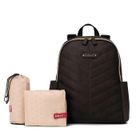 Babymel, Gabby, plecak dla mamy, eko skóra, Black