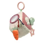 BabyOno, Rabbit Karo, kostka sensoryczna, miękka zawieszka