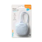 BabyOno, silikonowy pojemnik na smoczek, niebieski