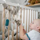 BabyOno, zabawka edukacyjna, zawieszka do wózka i fotelika, Raccoon
