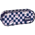 BackUp, piórnik, owalny, Chomiczki Szachownica