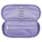 BackUp, piórnik, owalny, Szachownica Fiolet