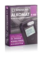 Bacscan, alkomat elektrochemiczny, F-45
