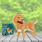 Balody, Golden Retriever, klocki konstrukcyjne, 824 elementów