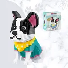 Balody, Pies French Bulldog, klocki konstrukcyjne, 917 elementów
