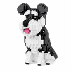 Balody, Pies Sznaucer duży, klocki konstrukcyjne, 2100 elementów