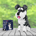 Balody, Pies Sznaucer mały, klocki konstrukcyjne, 934 elementów