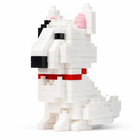 Balody, Piesek mini Bulterier, klocki konstrukcyjne, 166 elementów