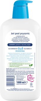 Bambino, Rodzina, żel pod prysznic hiperdelikatny, Gruszka, 1000 ml