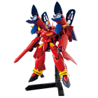 Bandai, HG, Macross Vf-19 Custom Fire Valkyrie With Sound Booster, model kolekcjonerski do składania, 1:100
