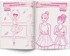 Barbie. Baletnica. Kolorowanka z naklejkami