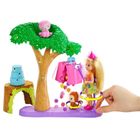 Barbie, Chelsea Urodziny z niespodzianką, zestaw z lalką i akcesoriami