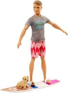 Barbie, Delfiny z Magicznej Wyspy, Ken surfer, lalka z akcesoriami