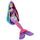 Barbie, Dreamtopia, Długie włosy, lalka syrenka