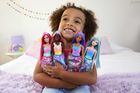 Barbie, Dreamtopia, lalka księżniczka, ciemnoróżowe włosy