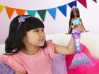 Barbie, Dreamtopia, Syrenka Migoczące światełka, lalka