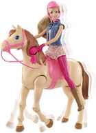 Barbie, Dżokejka i konik, zestaw z lalką