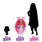 Barbie, Extra Minis, mała lalka, różowe włosy