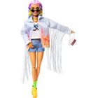 Barbie, Extra Moda, lalka z pieskiem w aucie i torebką #5