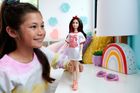 Barbie, Fashionistas, Sukienka opalizujące kropki, lalka