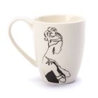 Barbie, Glamour, kubek porcelanowy, biały, 400 ml
