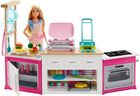 Barbie, Idealna kuchnia, światło i dźwięk, zestaw z lalką