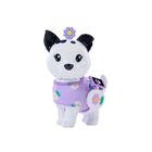 Barbie, Jednakowa stylizacja, lalka i piesek, Kwiatki