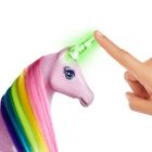 Barbie, Jednorożec Magia świateł, zestaw z lalką, światło i dźwięk