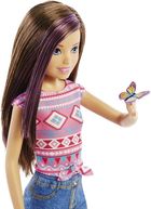Barbie, Kemping, Skipper i zwierzątko, zestaw z lalką i akcesoriami