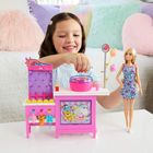 Barbie, Plażowi Detektywi, Stoisko z grą i watą cukrową, zestaw z lalką i akcesoriami