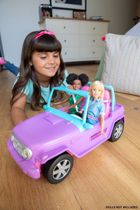 Barbie, Plażowy Jeep, pojazd bez lalek