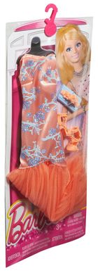 Barbie, Sukienki z dodatkami, CFX97, zestaw akcesoriów