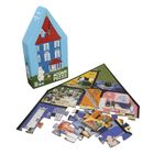 Barbo Toys, Muminki, Dom Muminków, puzzle w ozdobnym pudełku, 40 elementów