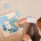Barbo Toys, Muminki, Na ryby, puzzle drewniane, 16 elementów