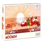 Barbo Toys, Muminki, puzzle, czerwone, 1000 elementów