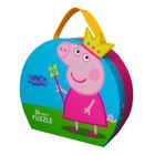 Barbo Toys, Świnka Peppa, Księżniczka Peppa, puzzle w ozdobnej walizce, 24 elementy