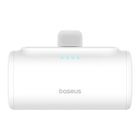 Baseus, Powerbank, Compact 5000mAh USB-C, biały