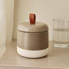 Bathroom Solutions, The Pastels, pojemnik na waciki, ceramiczny, 10 cm