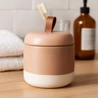 Bathroom Solutions, The Pastels, pojemnik na waciki, ceramiczny, 10 cm