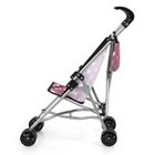 Bayer Design, Buggy, wózek spacerówka dla lalek z torbą, stary róż