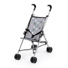 Bayer Design, Buggy, wózek spacerówka dla lalek z torbą, szary