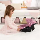 Bayer Design, Deluxe, fotelik samochodowy dla lalek z baldachimem, różowy