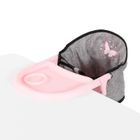 Bayer Design, krzesełko stołowe do karmienia lalek, szare