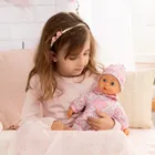 Bayer Design, Pierwsze słowa, interaktywna lalka bobas, różowa, 38 cm