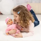 Bayer Design, Pierwsze słowa, interaktywna lalka bobas, różowa, 38 cm