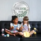 b.box, butelka na wodę tritanowa ze słomką, Sugar Plum, 600 ml