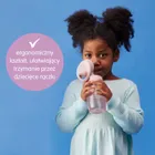 b.box, Junior, butelka ze słomką, Blush Crush, 380 ml